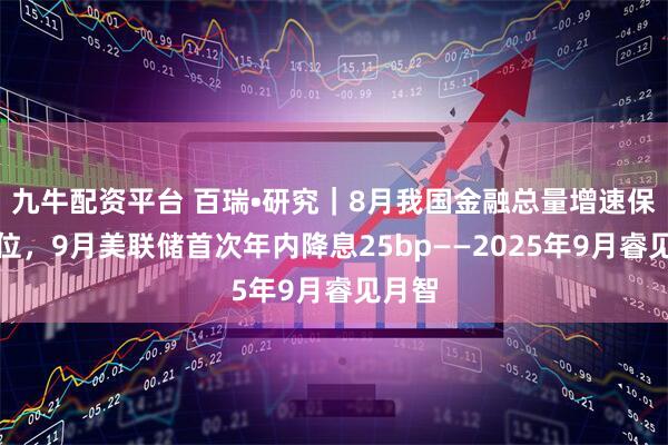 九牛配资平台 百瑞•研究｜8月我国金融总量增速保持高位，9月美联储首次年内降息25bp——2025年9月睿见月智